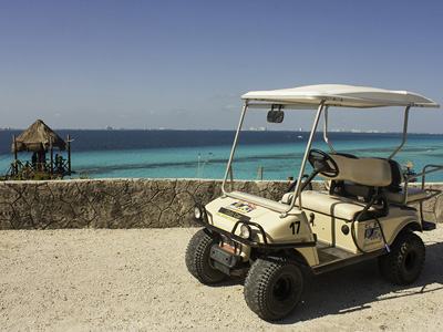 Resultado de imagen para Alquiler de carritos de golf en Isla Mujeres