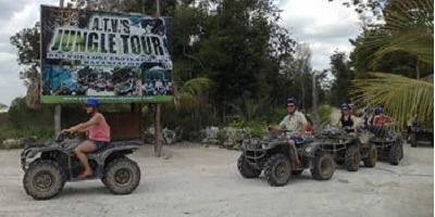 Atv jungle Tour Puerto Morelos