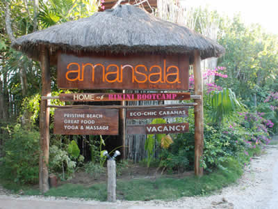 amansala, small hotels tulum