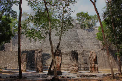 Calakmul Mayan Ruins