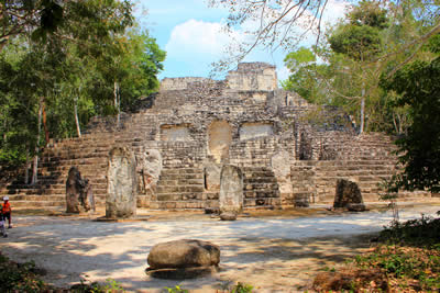 Calakmul Mayan Ruins