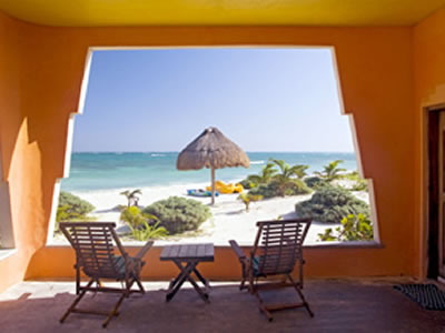 Mayan Beach Garden, Hotel Mayan Beach Garden, Small Hotels Costa Maya