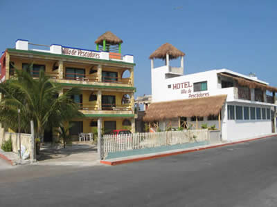 Villa de Pescadores, Hoteles Pequeños en Rio Lagartos