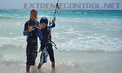 kiteboarding extreme control tulum